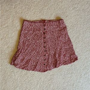 American eagle - skater skirt, flower pattern